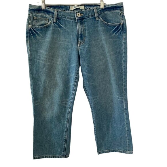 Gap Jeans Original Low Rise Light Wash blue Denim Womens Size 14R - Picture 1 of 8